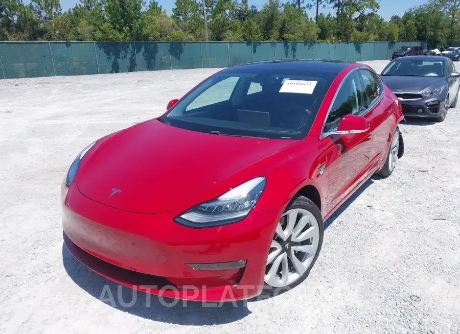 TESLA MODEL 3 2018 vin 5YJ3E1EA4JF078242 from auto auction Iaai