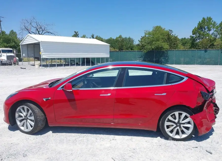 TESLA MODEL 3 2018 vin 5YJ3E1EA4JF078242 from auto auction Iaai