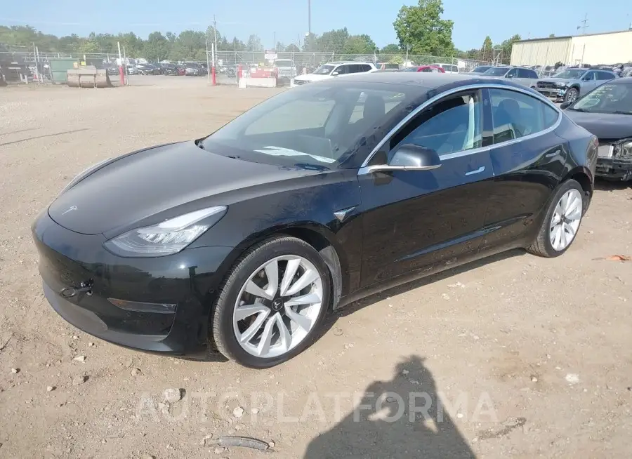 TESLA MODEL 3 2020 vin 5YJ3E1EA8LF598463 from auto auction Iaai