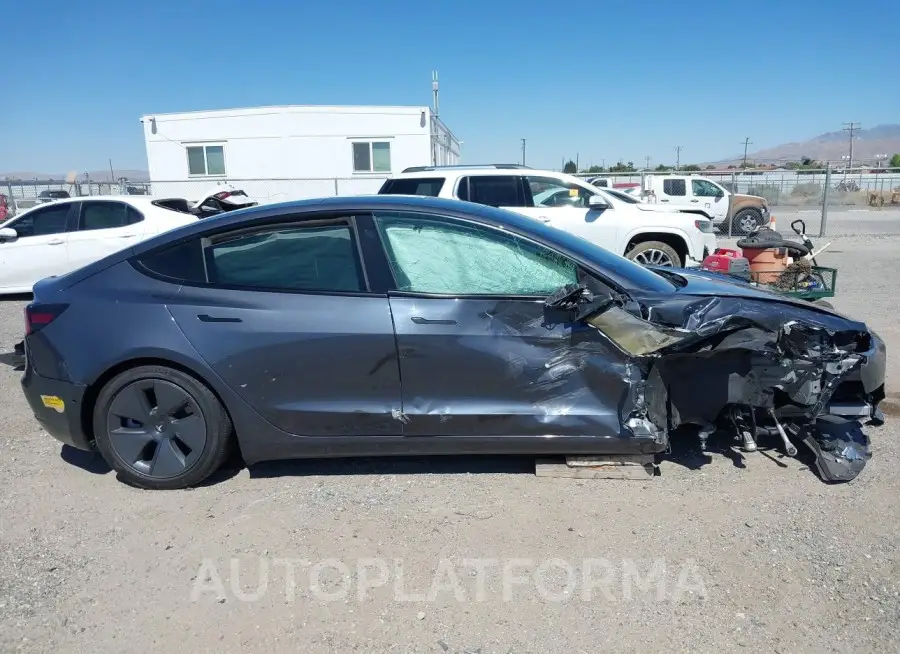 TESLA MODEL 3 2022 vin 5YJ3E1EB1NF249544 from auto auction Iaai