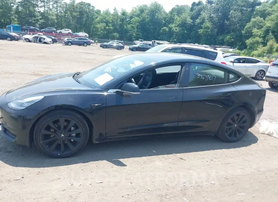 TESLA MODEL 3 2018 vin 5YJ3E1EBXJF170495 from auto auction Iaai