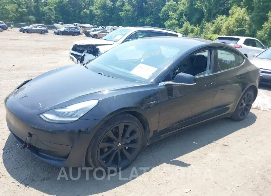 TESLA MODEL 3 2018 vin 5YJ3E1EBXJF170495 from auto auction Iaai