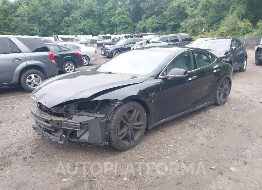 TESLA MODEL S 2015 vin 5YJSA1E23FF116258 from auto auction Iaai