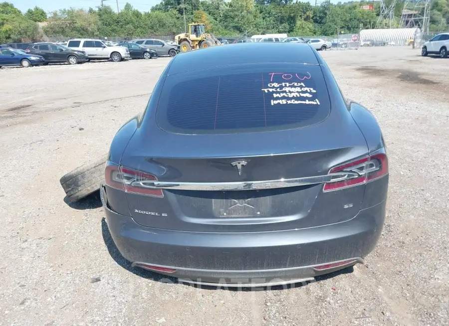 TESLA MODEL S 2015 vin 5YJSA1H10FFP74235 from auto auction Iaai