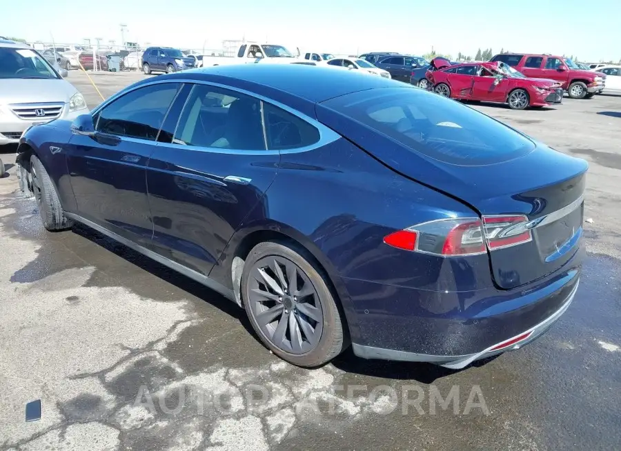 TESLA MODEL S 2015 vin 5YJSA1H13FF080705 from auto auction Iaai