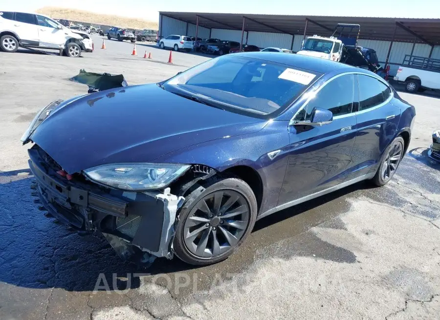 TESLA MODEL S 2015 vin 5YJSA1H13FF080705 from auto auction Iaai