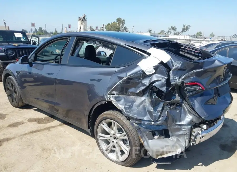 TESLA MODEL Y 2021 vin 5YJYGDEE5MF275316 from auto auction Iaai