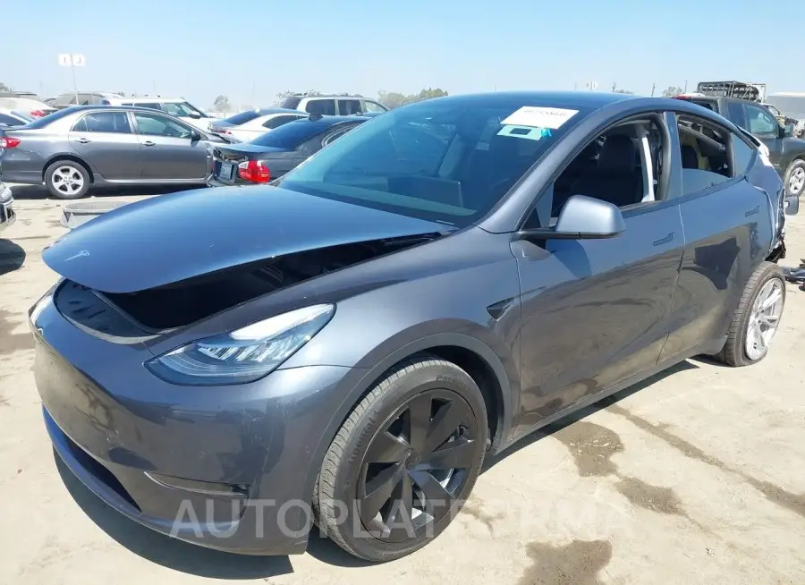 TESLA MODEL Y 2021 vin 5YJYGDEE5MF275316 from auto auction Iaai