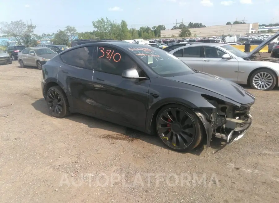 TESLA MODEL Y 2023 vin 7SAYGDEF1PF615142 from auto auction Iaai