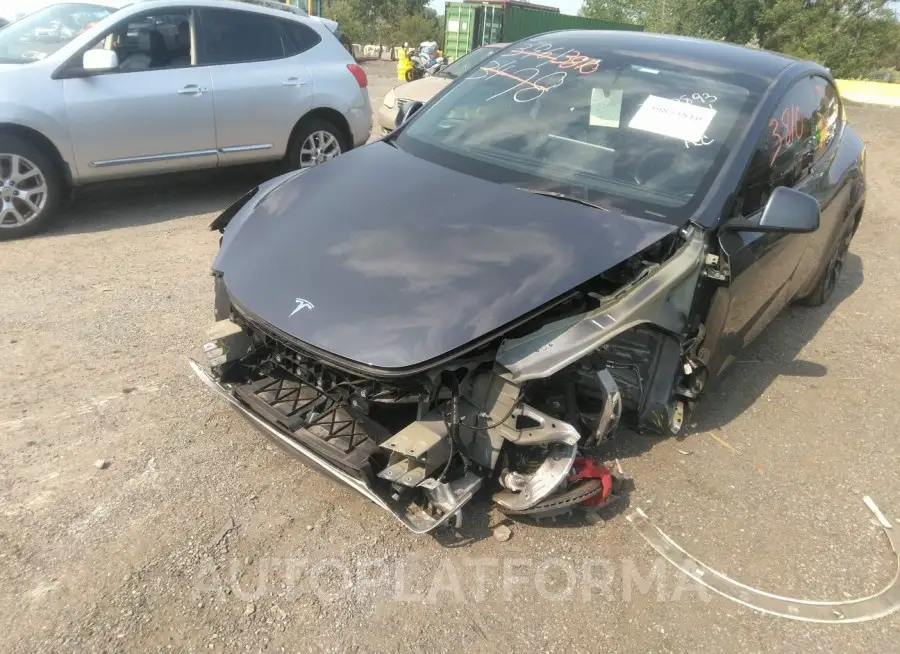 TESLA MODEL Y 2023 vin 7SAYGDEF1PF615142 from auto auction Iaai