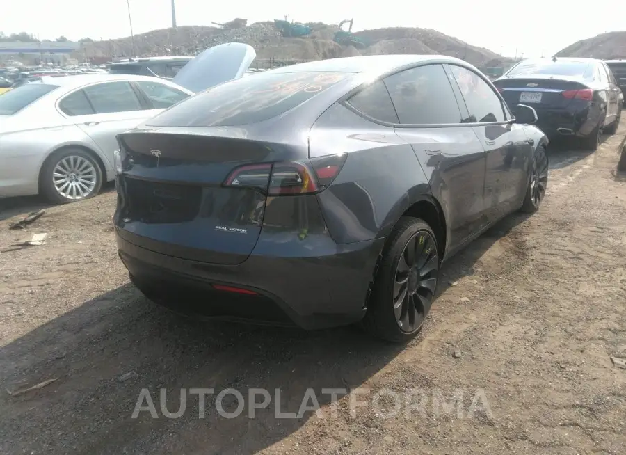 TESLA MODEL Y 2023 vin 7SAYGDEF1PF615142 from auto auction Iaai