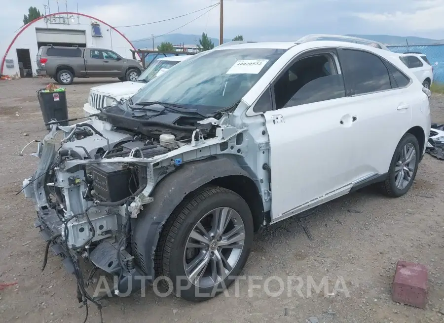 LEXUS RX 350 2015 vin 2T2BK1BA5FC339409 from auto auction Iaai