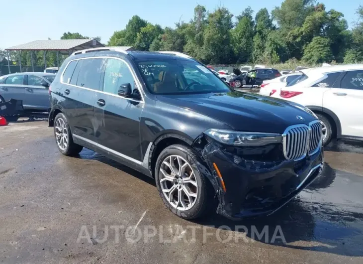 BMW X7 2021 vin 5UXCW2C08M9H47724 from auto auction Iaai