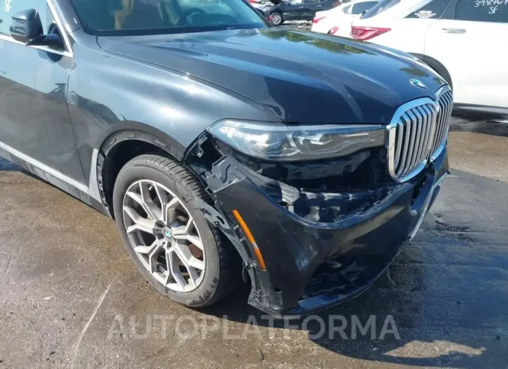 BMW X7 2021 vin 5UXCW2C08M9H47724 from auto auction Iaai