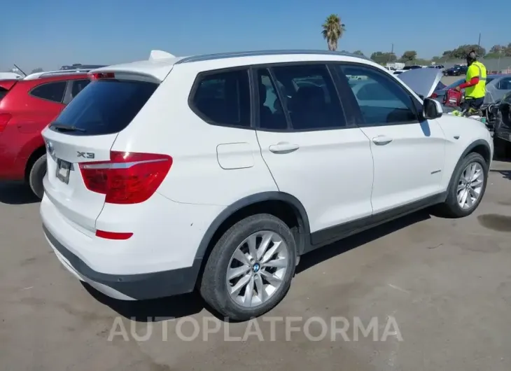 BMW X3 2017 vin 5UXWZ7C59H0U45850 from auto auction Iaai