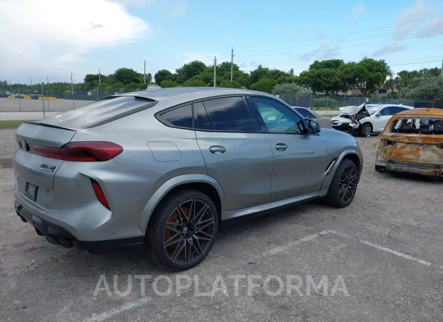 BMW X6 M 2022 vin 5YMCY0C01N9M99984 from auto auction Iaai