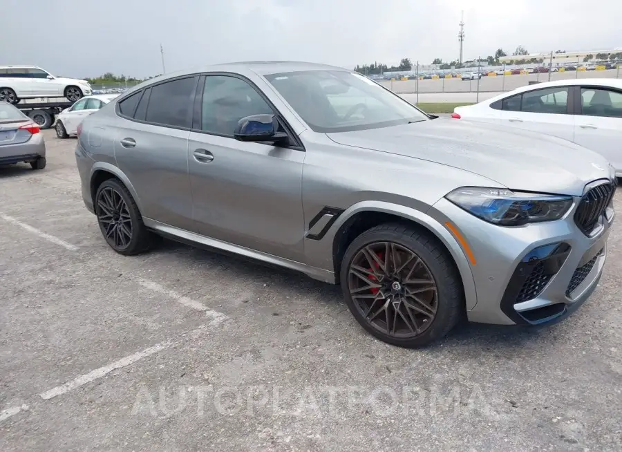 BMW X6 M 2022 vin 5YMCY0C01N9M99984 from auto auction Iaai