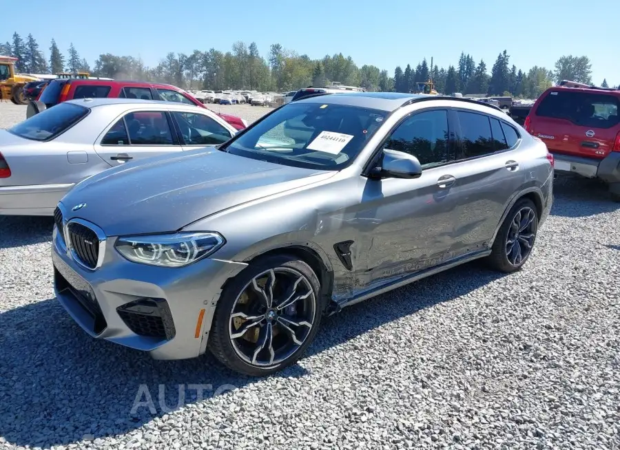 BMW X4 M 2020 vin 5YMUJ0C09L9B17144 from auto auction Iaai