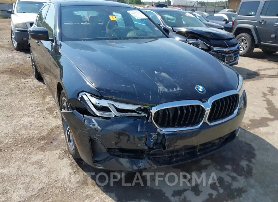 BMW 530 2022 vin WBA13BJ07NWX55363 from auto auction Iaai