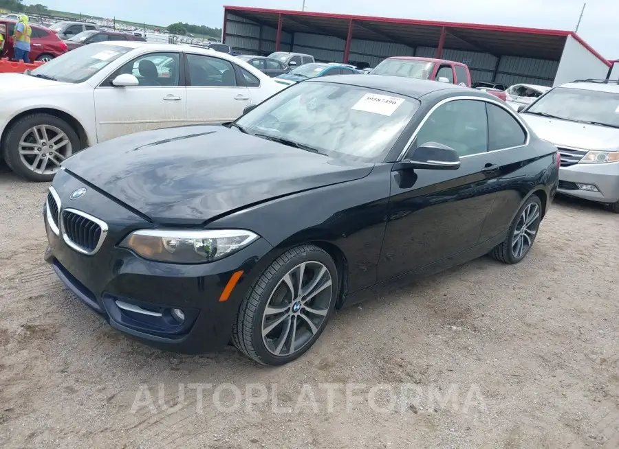 BMW 230I 2017 vin WBA2F9C33HV983950 from auto auction Iaai