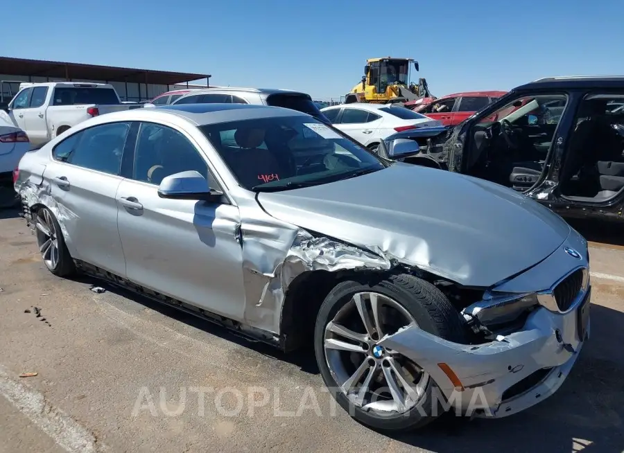 BMW 440I GRAN COUPE 2018 vin WBA4J5C59JBF07715 from auto auction Iaai