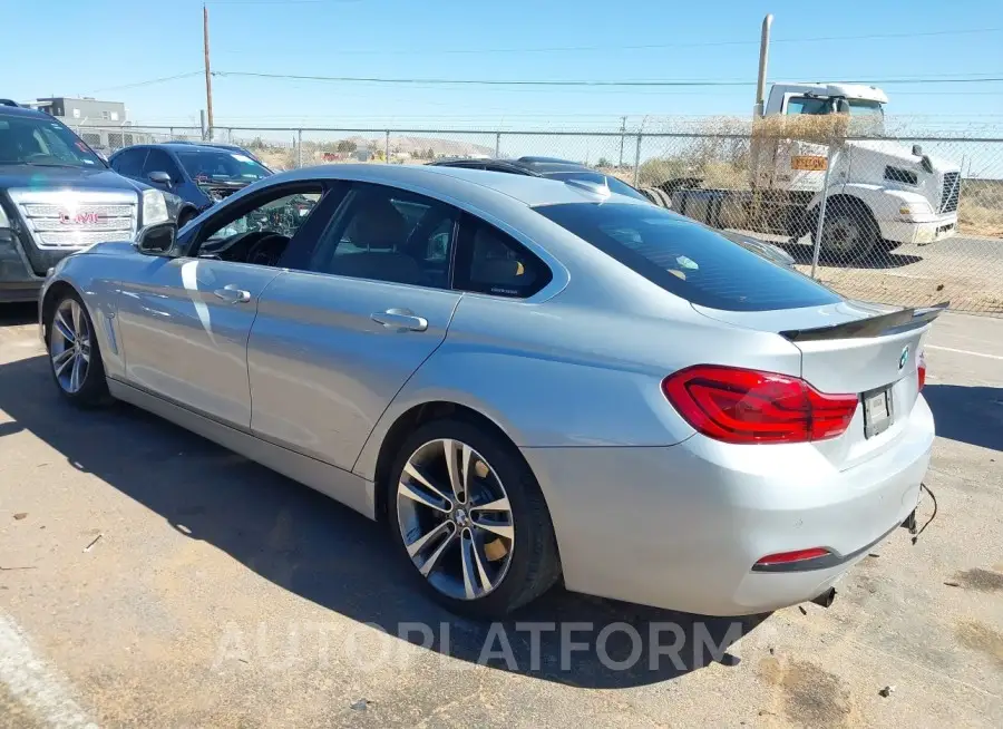 BMW 440I GRAN COUPE 2018 vin WBA4J5C59JBF07715 from auto auction Iaai