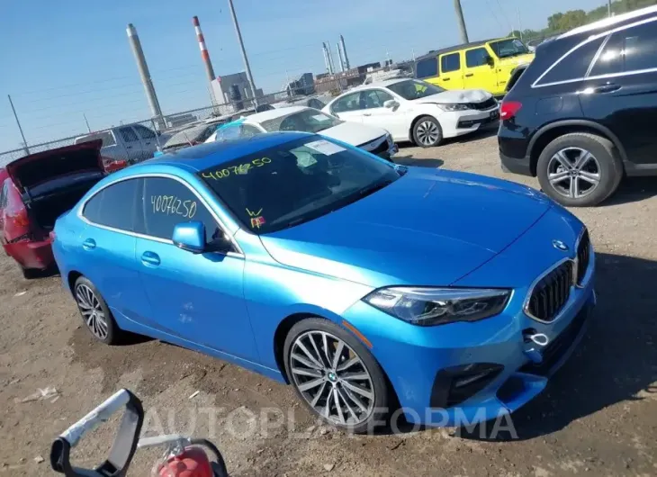 BMW 228I GRAN COUPE 2021 vin WBA73AK0XM7J29494 from auto auction Iaai