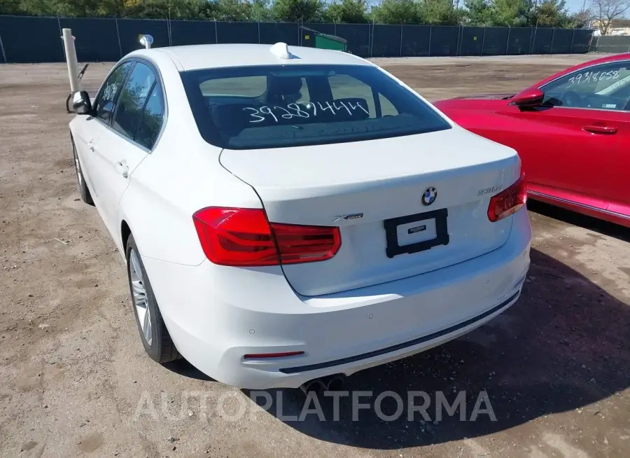 BMW 330I 2017 vin WBA8D9C35HA012150 from auto auction Iaai