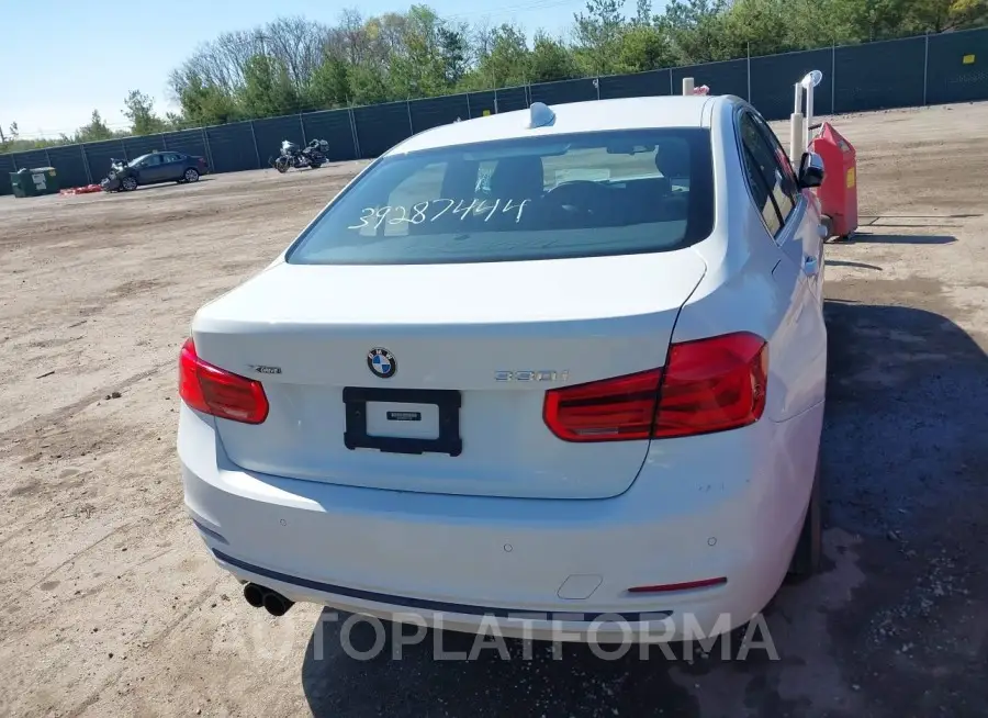 BMW 330I 2017 vin WBA8D9C35HA012150 from auto auction Iaai