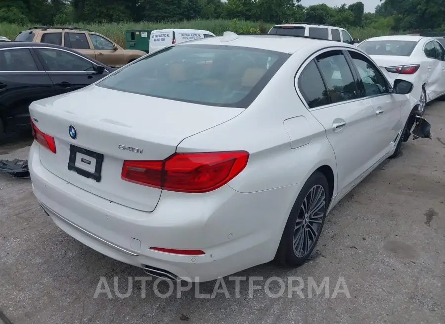 BMW 540I 2017 vin WBAJE7C3XHG887854 from auto auction Iaai