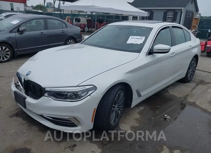 BMW 540I 2017 vin WBAJE7C3XHG887854 from auto auction Iaai