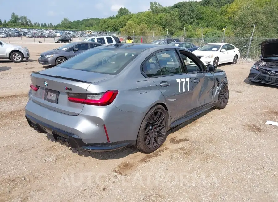 BMW M3 2023 vin WBS43AY06PFR18502 from auto auction Iaai