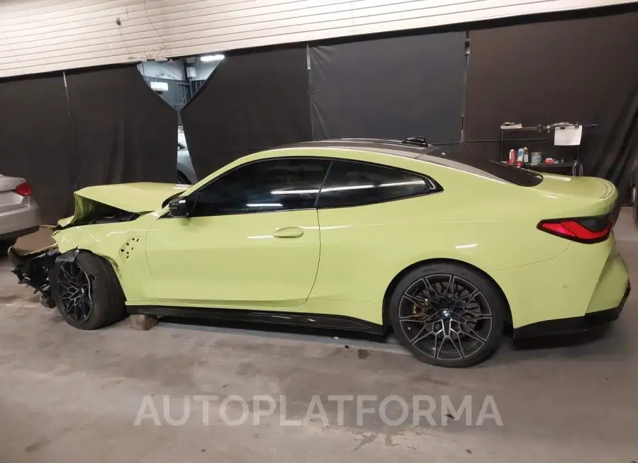 BMW M4 2022 vin WBS43AZ00NCH96557 from auto auction Iaai