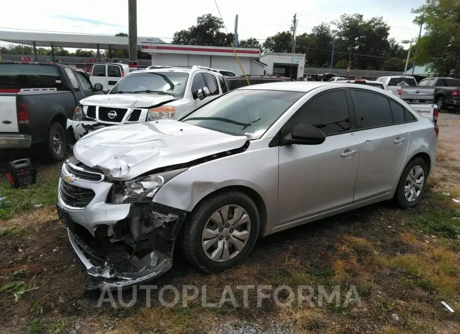 CHEVROLET CRUZE LIMITED 2016 vin 1G1PC5SH1G7182551 from auto auction Iaai