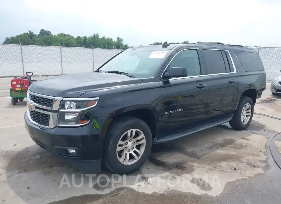 CHEVROLET SUBURBAN 2016 vin 1GNSKHKC6GR315486 from auto auction Iaai