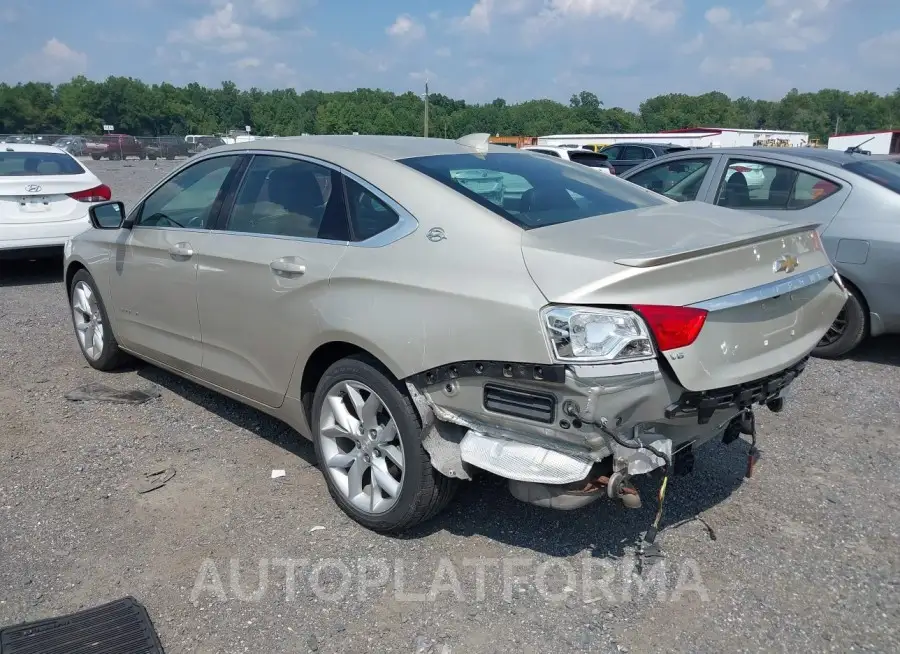 CHEVROLET IMPALA 2015 vin 2G1125S33F9210943 from auto auction Iaai