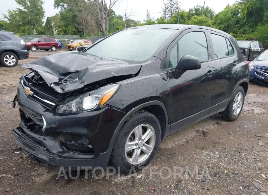 CHEVROLET TRAX 2020 vin 3GNCJKSB1LL114110 from auto auction Iaai