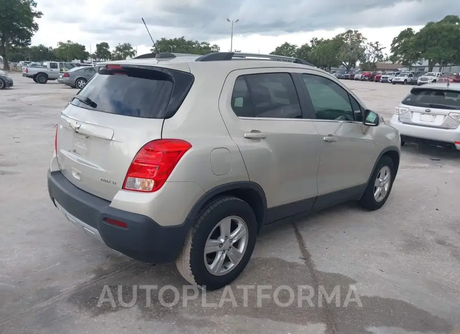 CHEVROLET TRAX 2016 vin 3GNCJLSB7GL250897 from auto auction Iaai