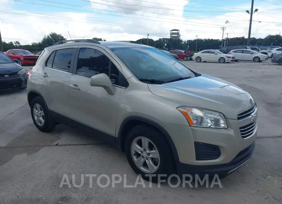 CHEVROLET TRAX 2016 vin 3GNCJLSB7GL250897 from auto auction Iaai