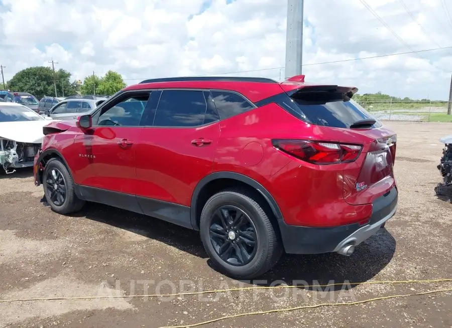 CHEVROLET BLAZER 2019 vin 3GNKBBRA4KS671829 from auto auction Iaai