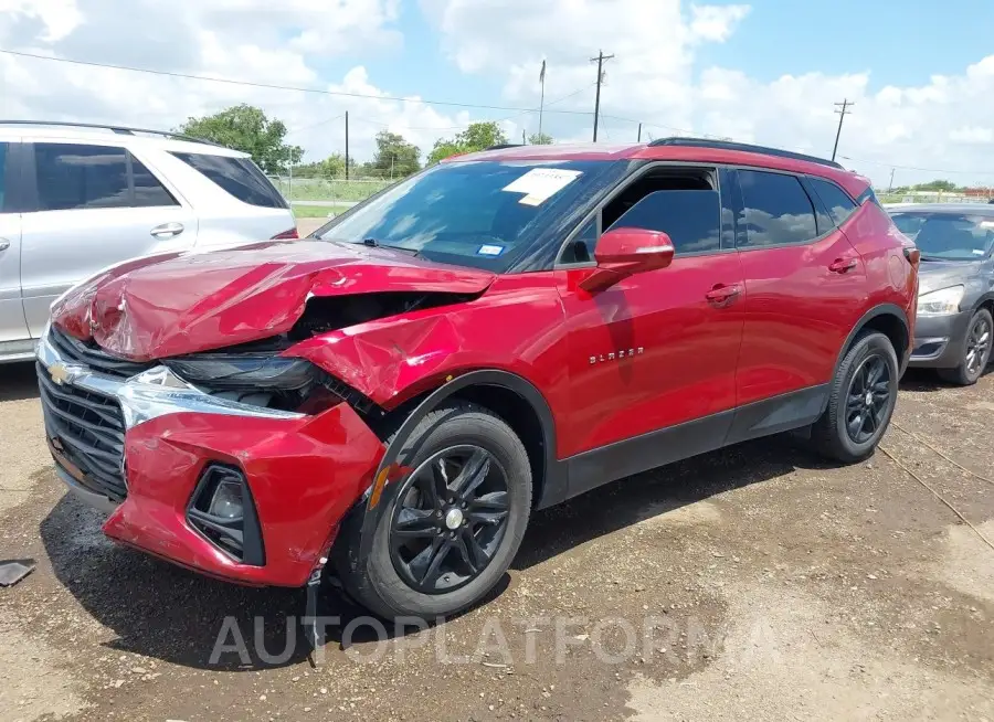 CHEVROLET BLAZER 2019 vin 3GNKBBRA4KS671829 from auto auction Iaai