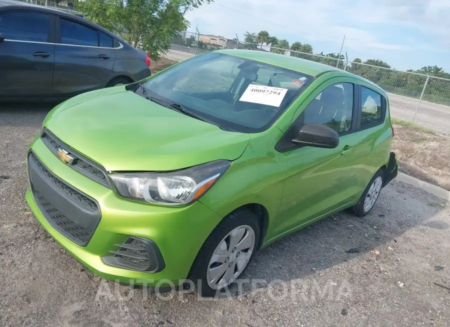 CHEVROLET SPARK 2016 vin KL8CB6SA0GC604620 from auto auction Iaai