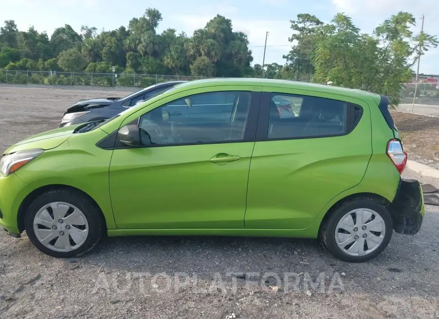 CHEVROLET SPARK 2016 vin KL8CB6SA0GC604620 from auto auction Iaai