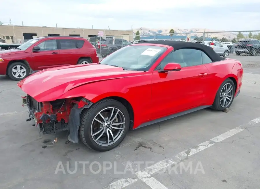 FORD MUSTANG 2017 vin 1FATP8UH6H5310861 from auto auction Iaai