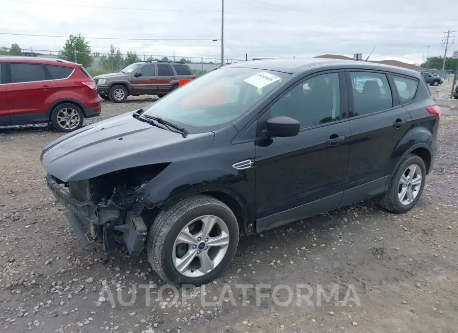 FORD ESCAPE 2016 vin 1FMCU0F78GUB80929 from auto auction Iaai