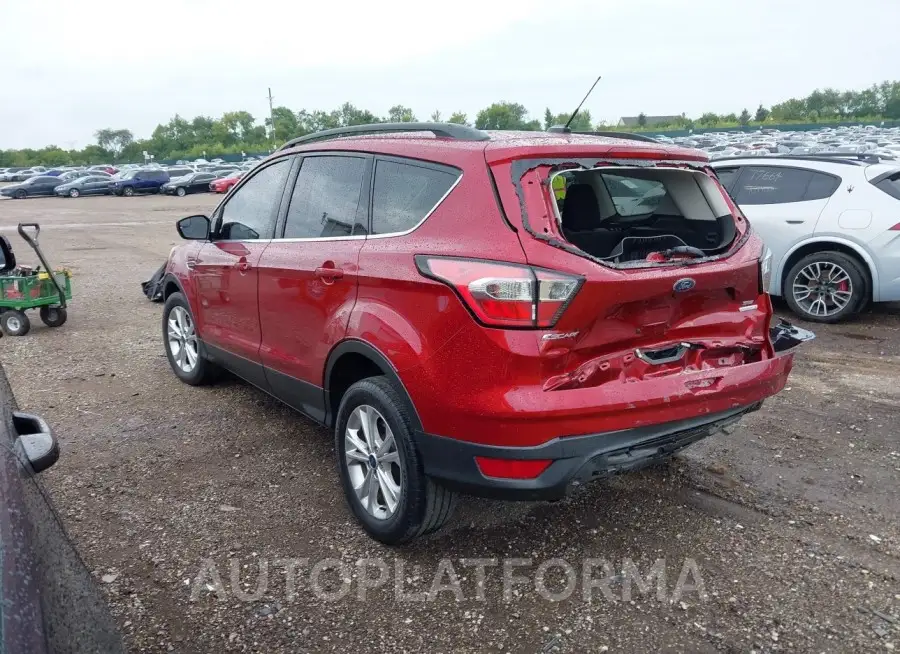 FORD ESCAPE 2018 vin 1FMCU0GDXJUA25486 from auto auction Iaai