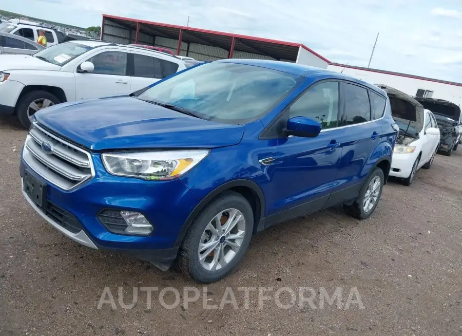 FORD ESCAPE 2017 vin 1FMCU9GD8HUC01272 from auto auction Iaai