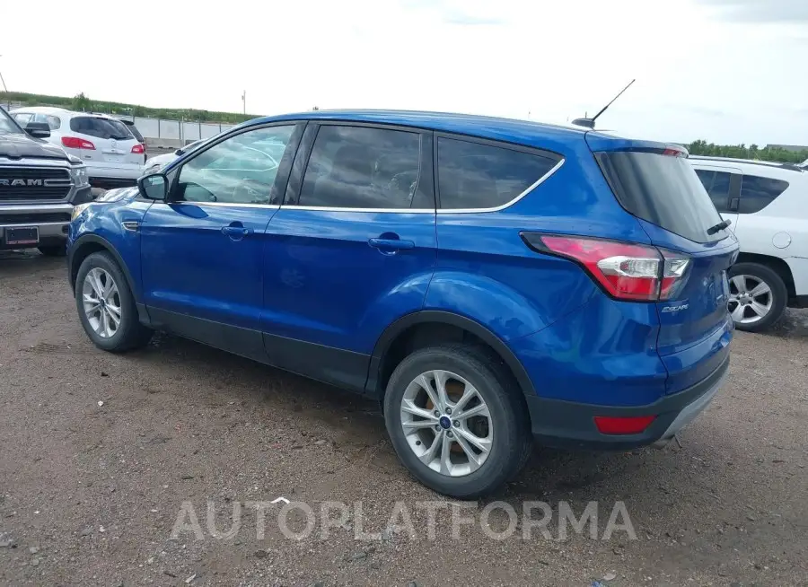 FORD ESCAPE 2017 vin 1FMCU9GD8HUC01272 from auto auction Iaai