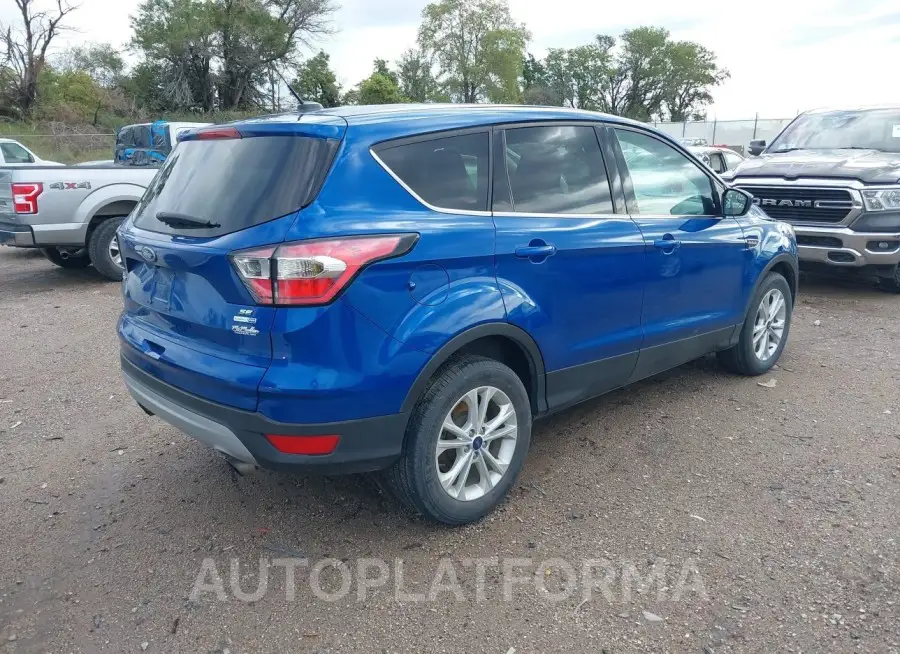 FORD ESCAPE 2017 vin 1FMCU9GD8HUC01272 from auto auction Iaai