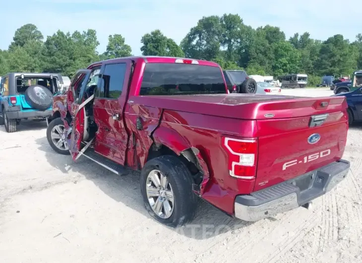 FORD F-150 2018 vin 1FTEW1C55JFA76166 from auto auction Iaai